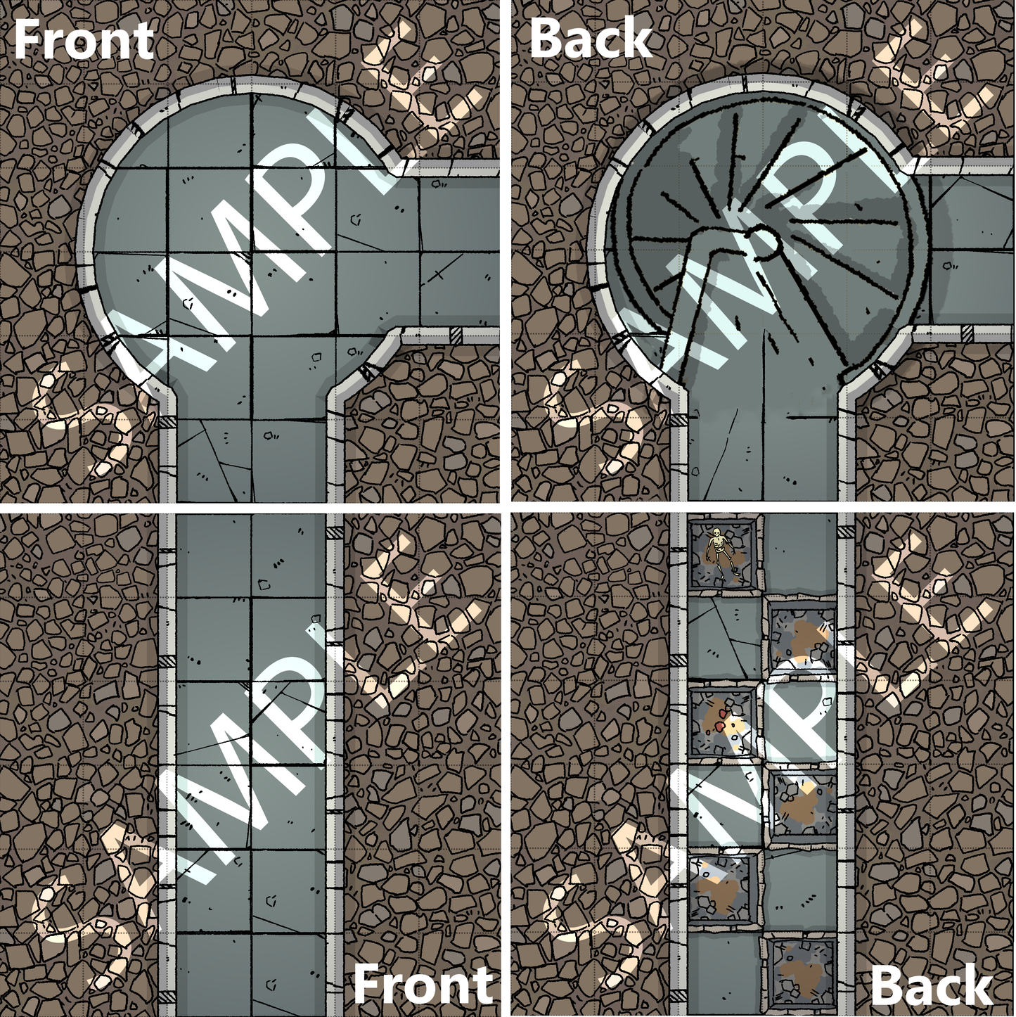 Dungeon Tiles - Dungeon Crawl