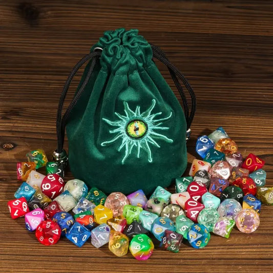 Flannel Dice Bag - Demon Eye