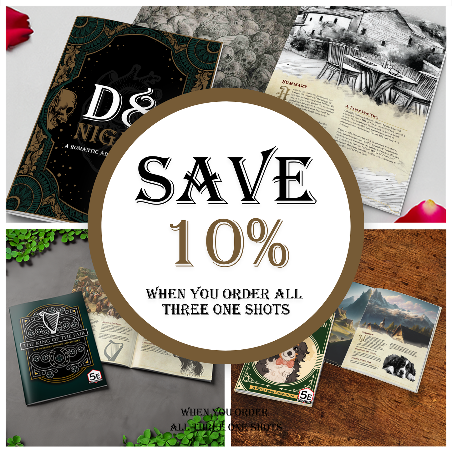 One Shot Booklet Bundle