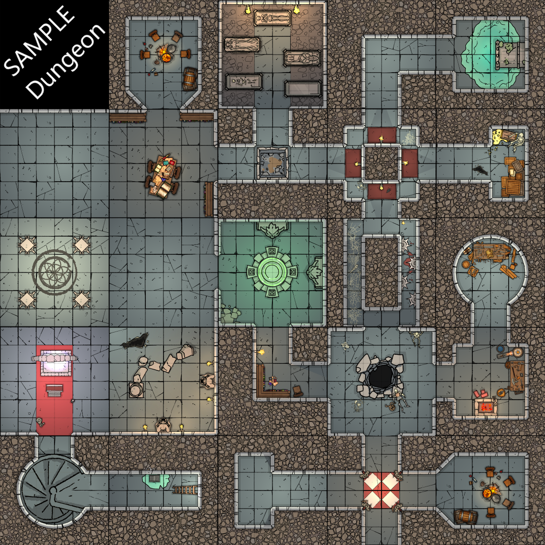 Dungeon Tiles - Dungeon Crawl