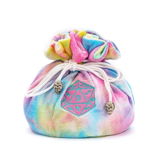 Multi-pocket d20 Dice Bag - Rainbow
