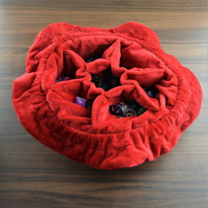 Multi-pocket d20 Dice Bag - Black
