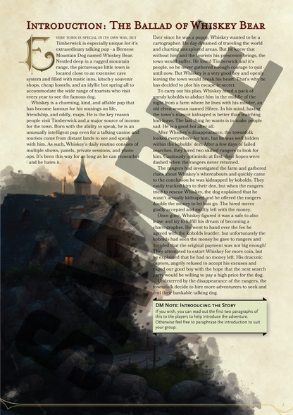 You Meet In A Tavern - A First Level D&D Adventure